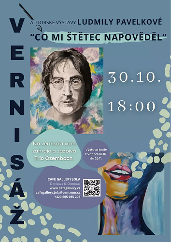 Vernisáž v Cafe Gallery JOLA