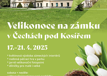 Velikonoce na zámku v Čechách pod Kosířem