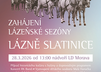 Zahájení sezony v lázních Slatinice