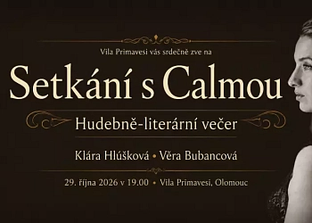 Setkání s Calmou: večer poezie, hudby a elegance