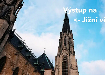 Výstup na věž katedrály sv. Václava v Olomouci