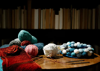 Odpoledne s pletením