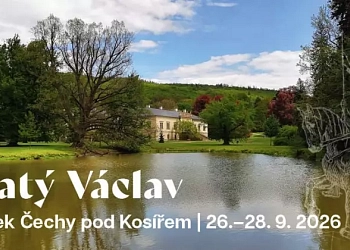 Svátek svatého Václava na zámku v Čechách pod Kosířem