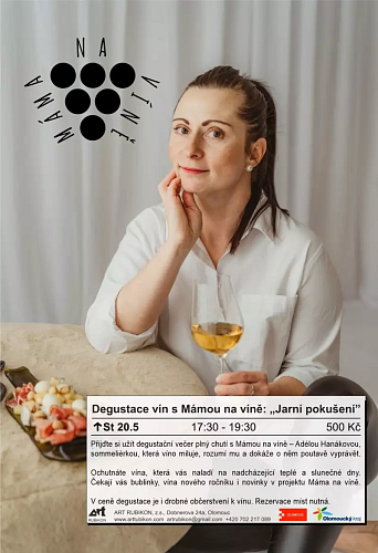 Degustace vín s Mámou na víně: Jarní pokušení