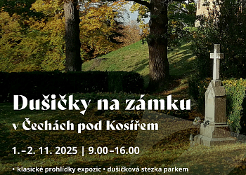 Dušičky na zámku v Čechách pod Kosířem