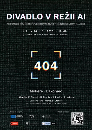 scena.404 uvádí: DIVADLO V REŽII AI (Molière, Lakomec) – repríza + diskuze