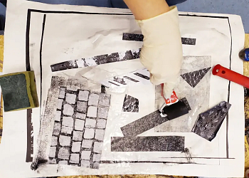 Grafický workshop pro členy TLG CLB: kuchyňská litografie