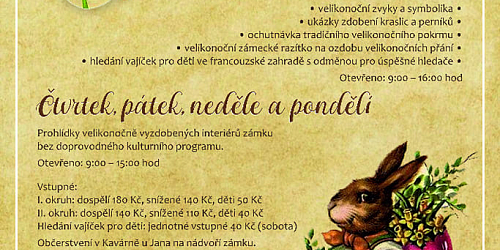 Hrado-zámecké Velikonoce