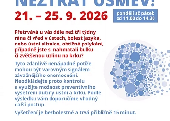 Neztrať úsměv!