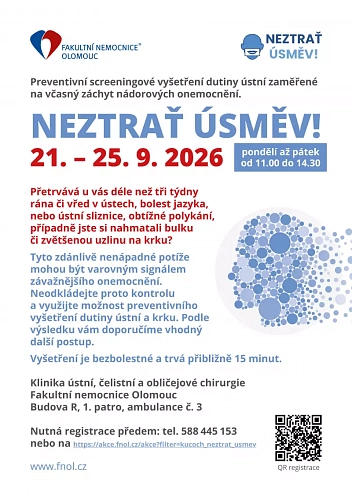 Neztrať úsměv!