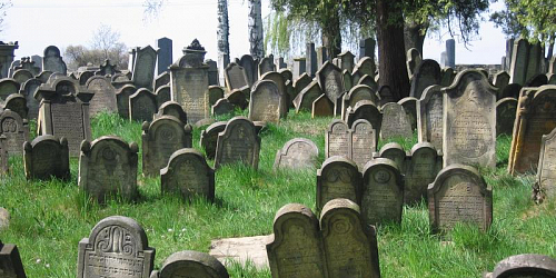 Jewish cemetery in Úsov