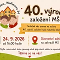 MŠ Wolkerova - oslavy 40 let