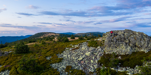 Ridge from Skřítek to Červenohorské sedlo