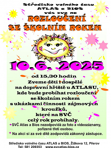 Rozloučení se školním rokem