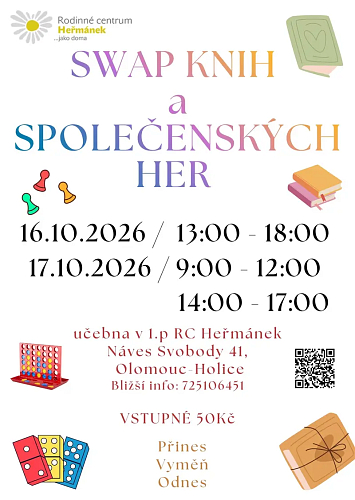 SWAP knih a společenských her
