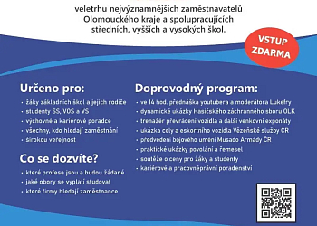Burza práce a vzdělávání Olomouc 2025