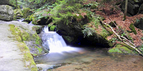 Wasserfälle Bílé Opavy