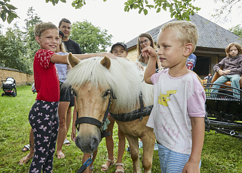 Koniny v hanáckém skanzenu