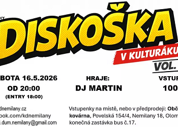 Diskoška v kulturáku VOL.I