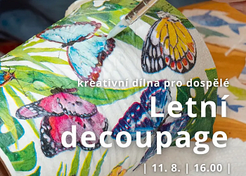 Letní decoupage