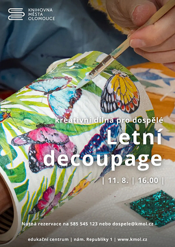 Letní decoupage