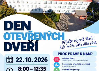Den otevřených dveří FZŠ Řezníčkova