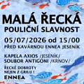 MALÁ ŘECKÁ POULIČNÍ SLAVNOST