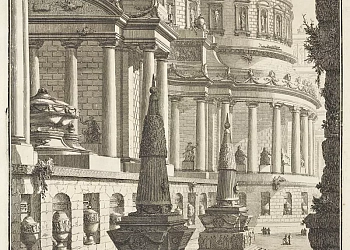 Architektonická grafika ze sbírek Arcibiskupského zámku v Kroměříži