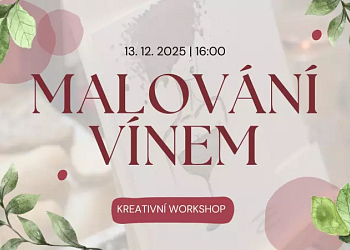 Kreativní workshop #2 - malování vínem