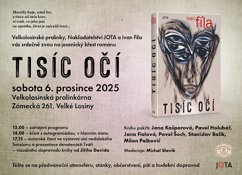 Křest knihy Tisíc očí