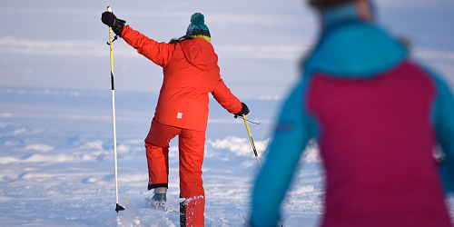 Běžecká trať Ski areál Hlubočky