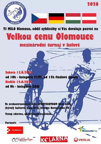 Velká cena Olomouce - mezinárodní turnaj v kolové