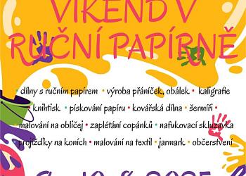 Víkend v Ruční papírně
