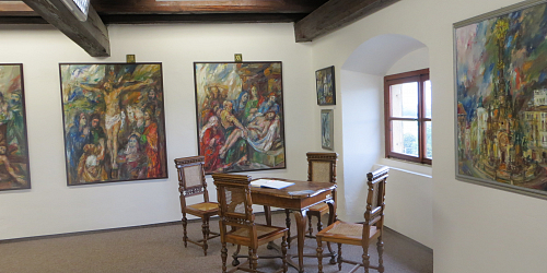 Stálá galerie akademického malíře Lubomíra Bartoše