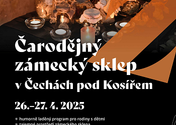 Čarodějný zámecký sklep v Čechách pod Kosířem