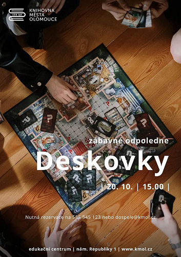 Deskovky – Říjen 2025