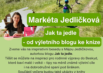 Markéta Jedličková: Jak ta jedle - od výletního blogu ke knize