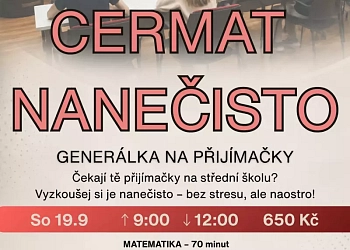 CERMAT nanečisto: Generálka na přijímačky