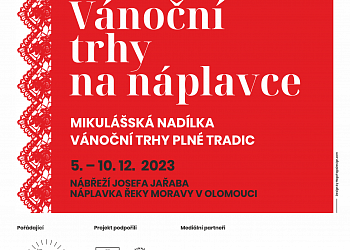 Vánoční trhy na olomoucké náplavce