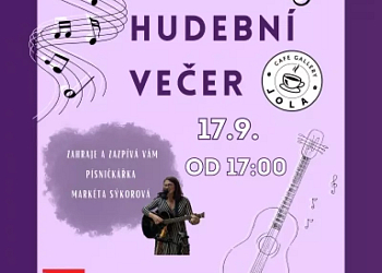 Hudební večer v Cafe Gallery JOLA