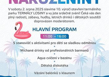 Termály Losiny slaví 10. let