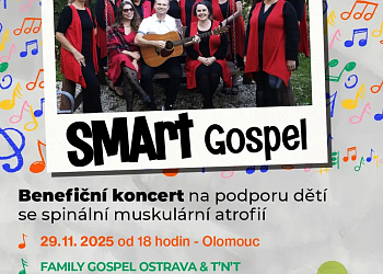 Benefiční koncert křesťanské skupiny SMArt Gospel