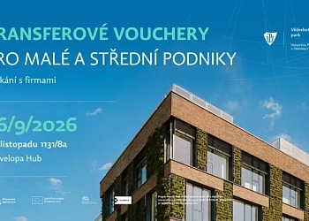 Setkání s firmami, které chtějí využít univerzitní služby se slevou až 75 %