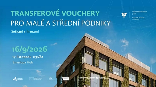 Setkání s firmami, které chtějí využít univerzitní služby se slevou až 75 %