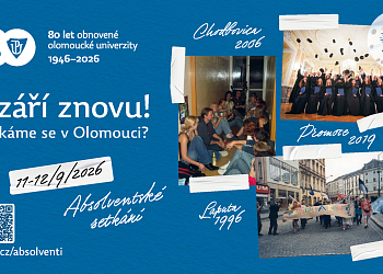 Alumni září a Absolventské setkání Univerzity Palackého v Olomouci