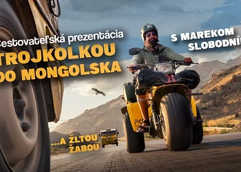 Trojkolkou do Mongolska s Marekom Slobodníkom