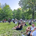 Letní vinný festival v Bezručových sadech