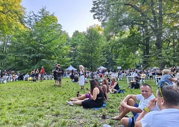 Letní vinný festival v Bezručových sadech