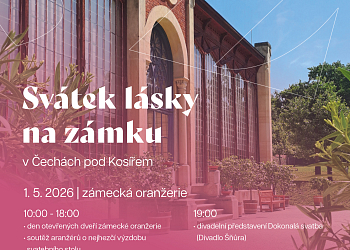 Svátek lásky lásky na zámku v Čechách pod Kosířem