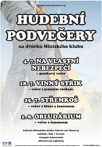 Hudební podvečer s kapelou Vinný střik